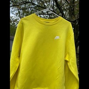 Yellow Nike Sweatshirt